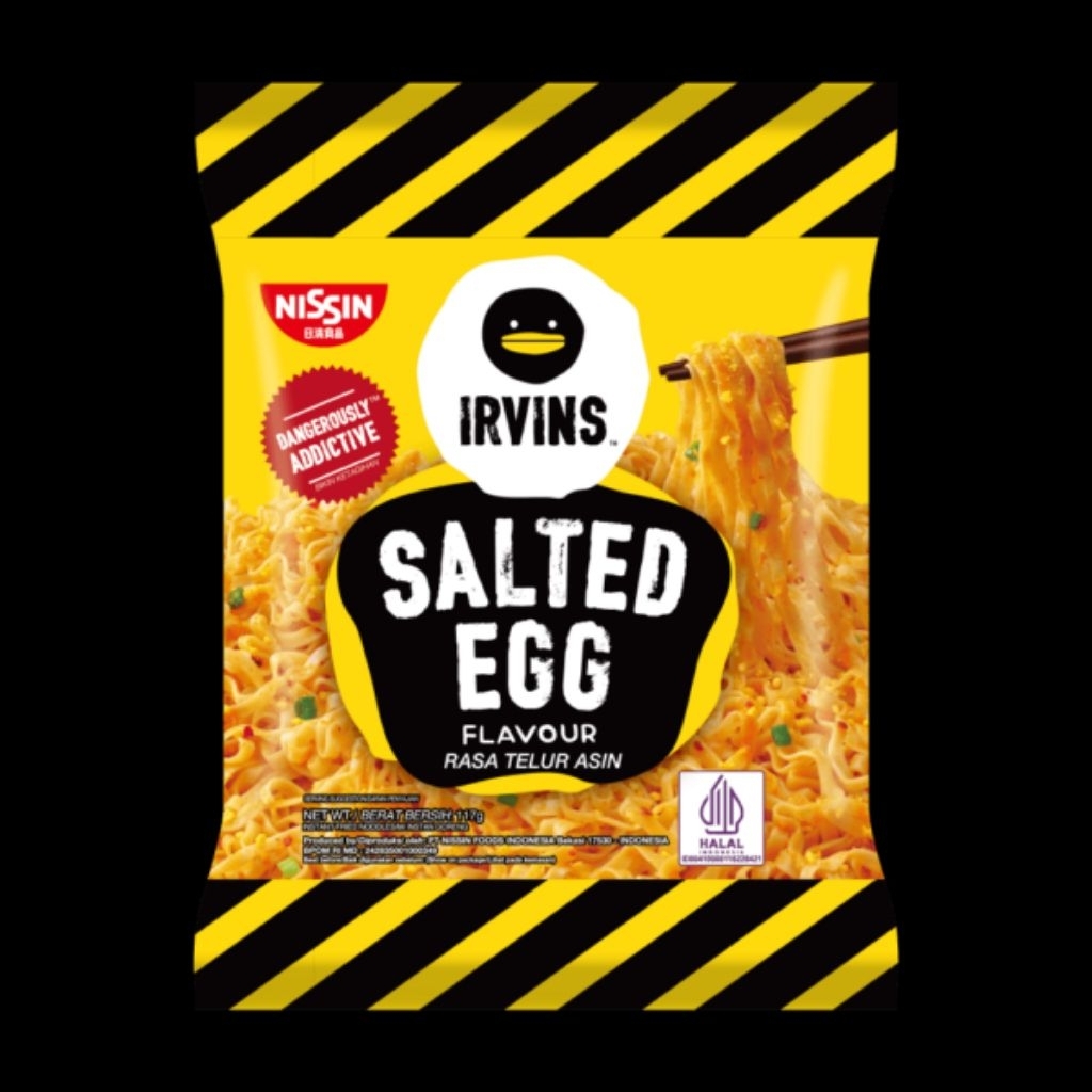 

NISSIN IRVIN SALTED EGG 117 GRAM