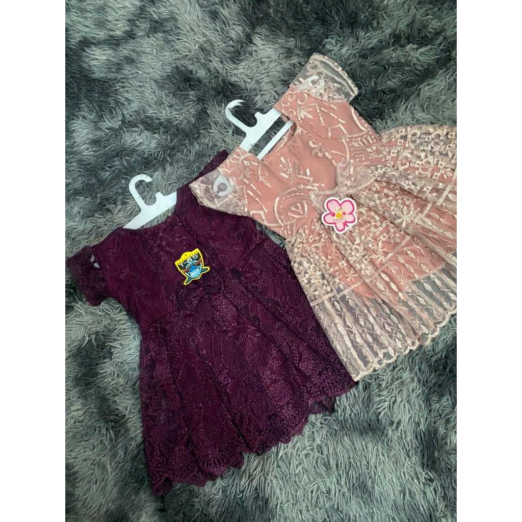 kebaya tedak siten bayi cewek/kebaya bruklat anak perempuan