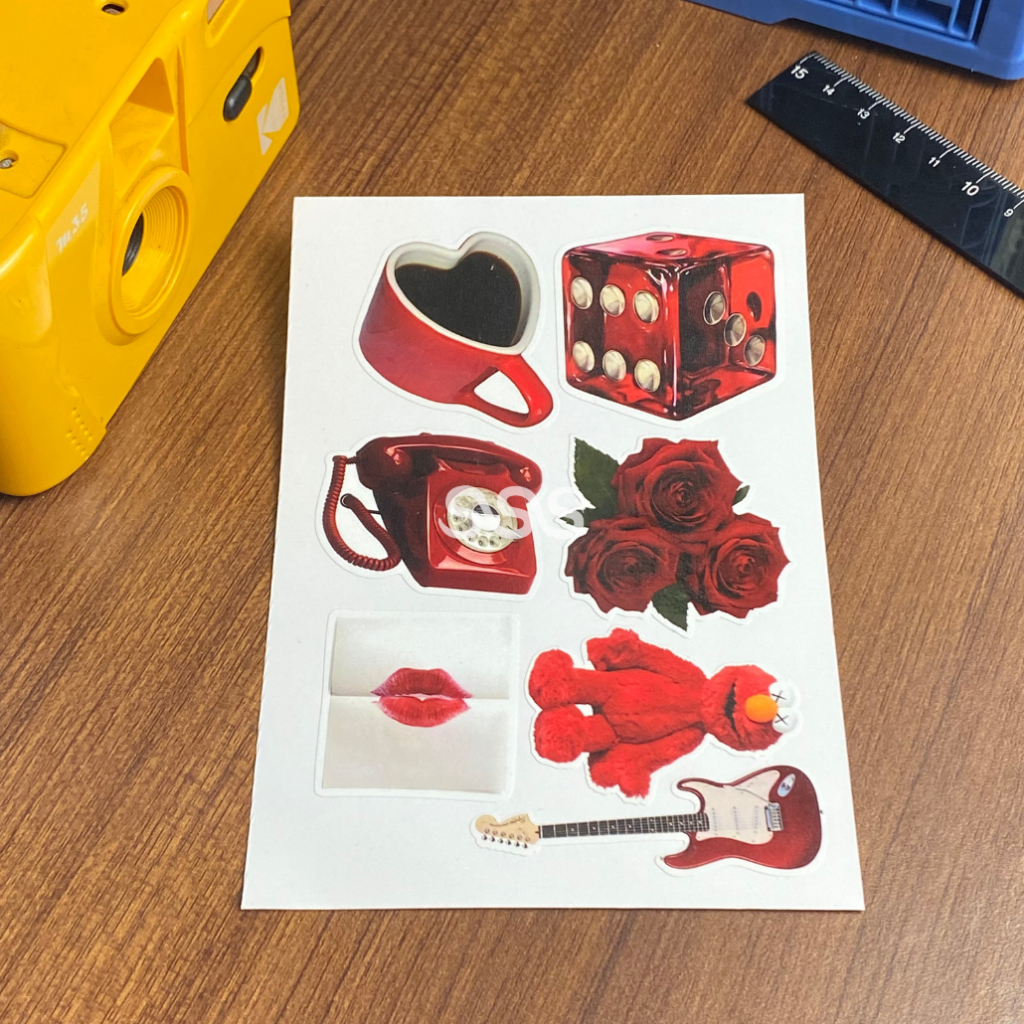 

STICKER ELMO / STICKER BUNGA / STICKER AESTHETIC