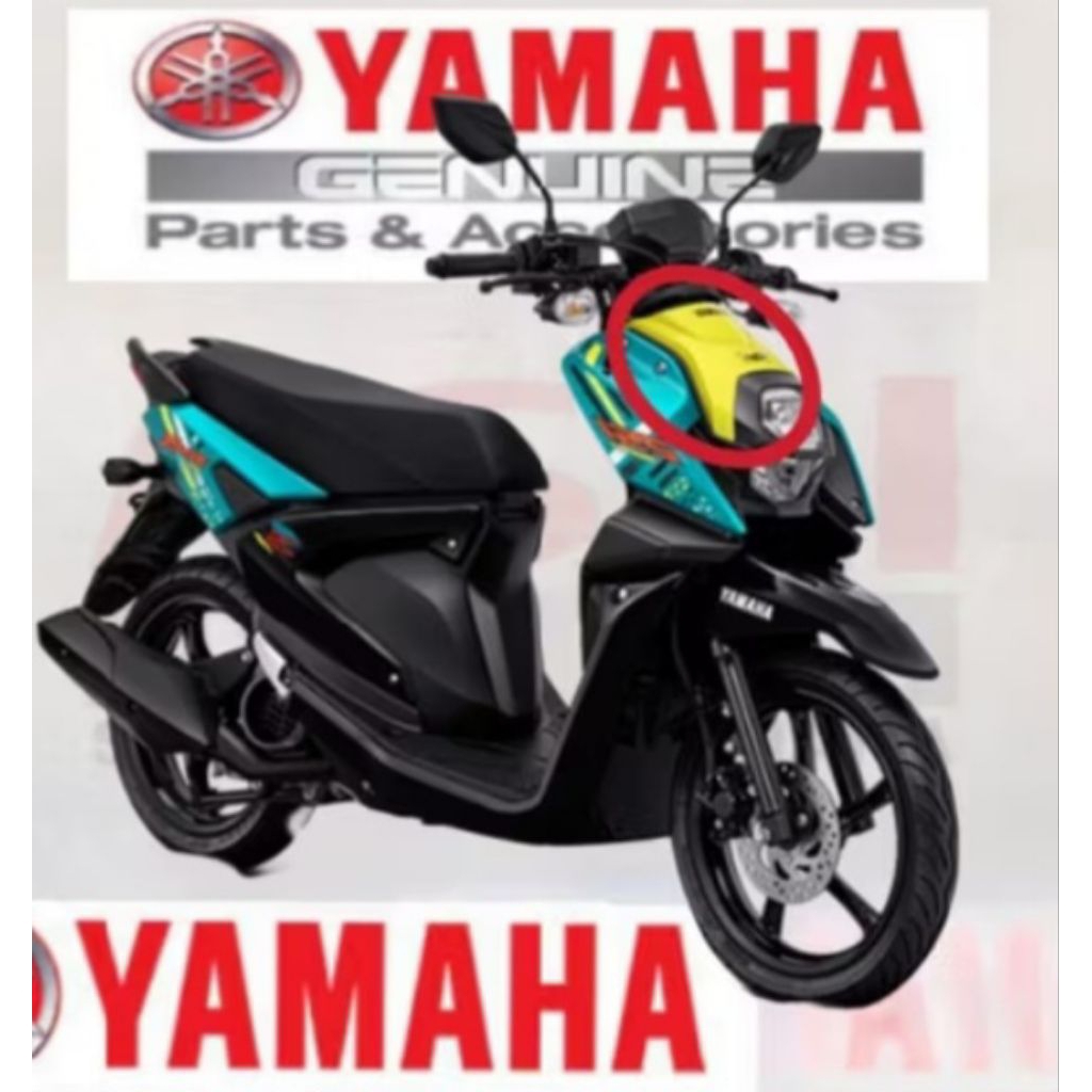 COVER TAMENG DEPAN X RIDE 125 ORIGINAL