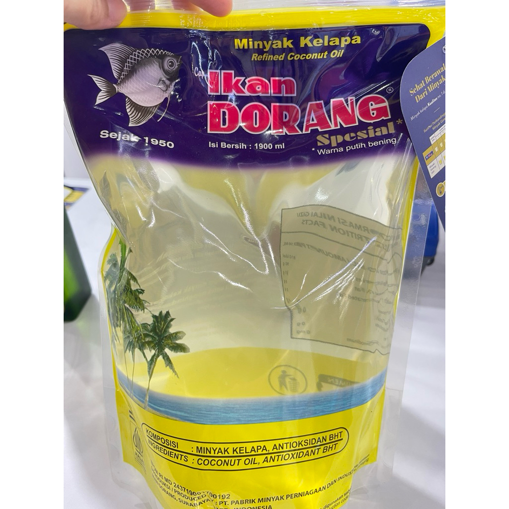 

Minyak Kelapa merek Ikan dorang Spesial