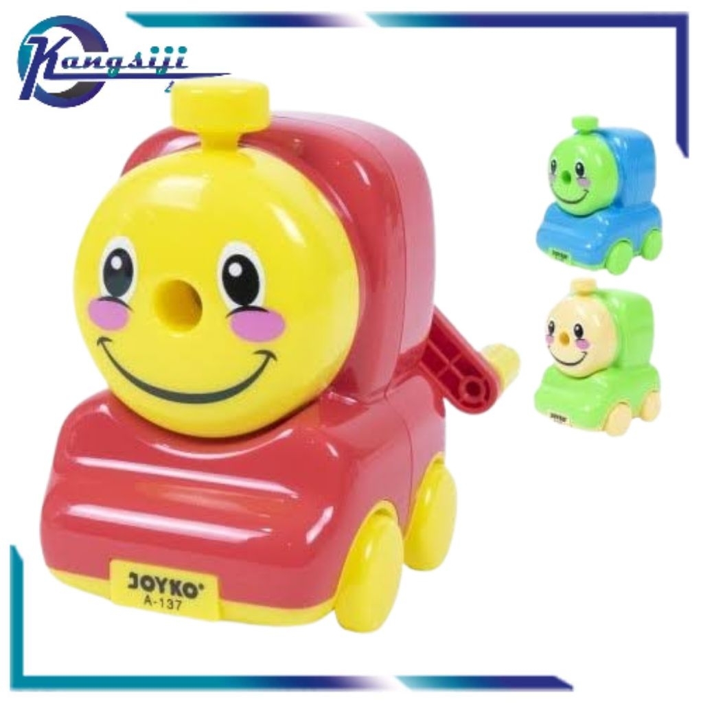 

Rautan Serutan putar Meja Joyko bentuk karakter kereta