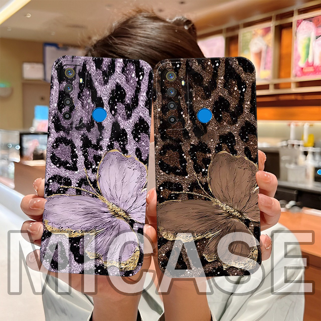 Realme Xt X2 - Realme 6 7 8 9 Pro Plus 8i 9i Aksesoris Hp - Case Terbaru - Case Motif - Silikon Tpu 
