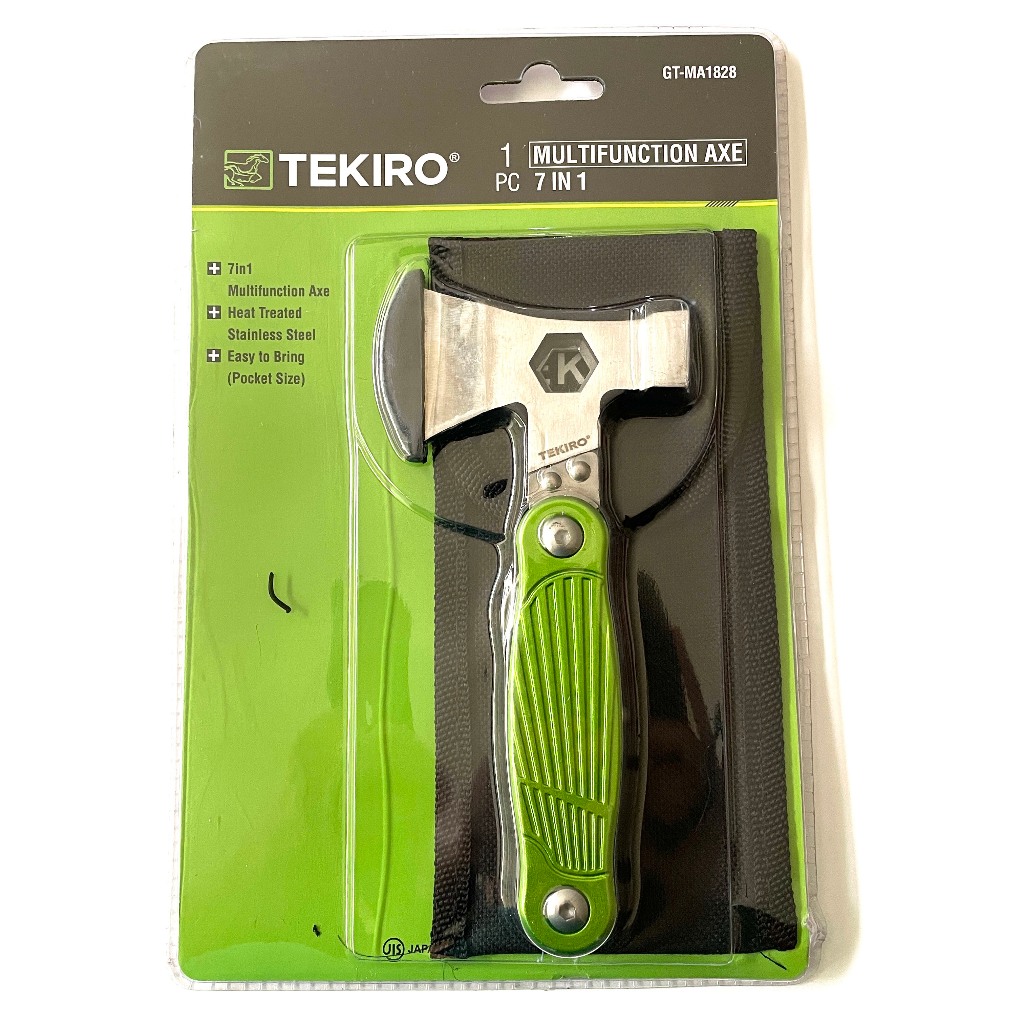 Palu Kapak Lipat Multifungsi 7 in 1 Tekiro