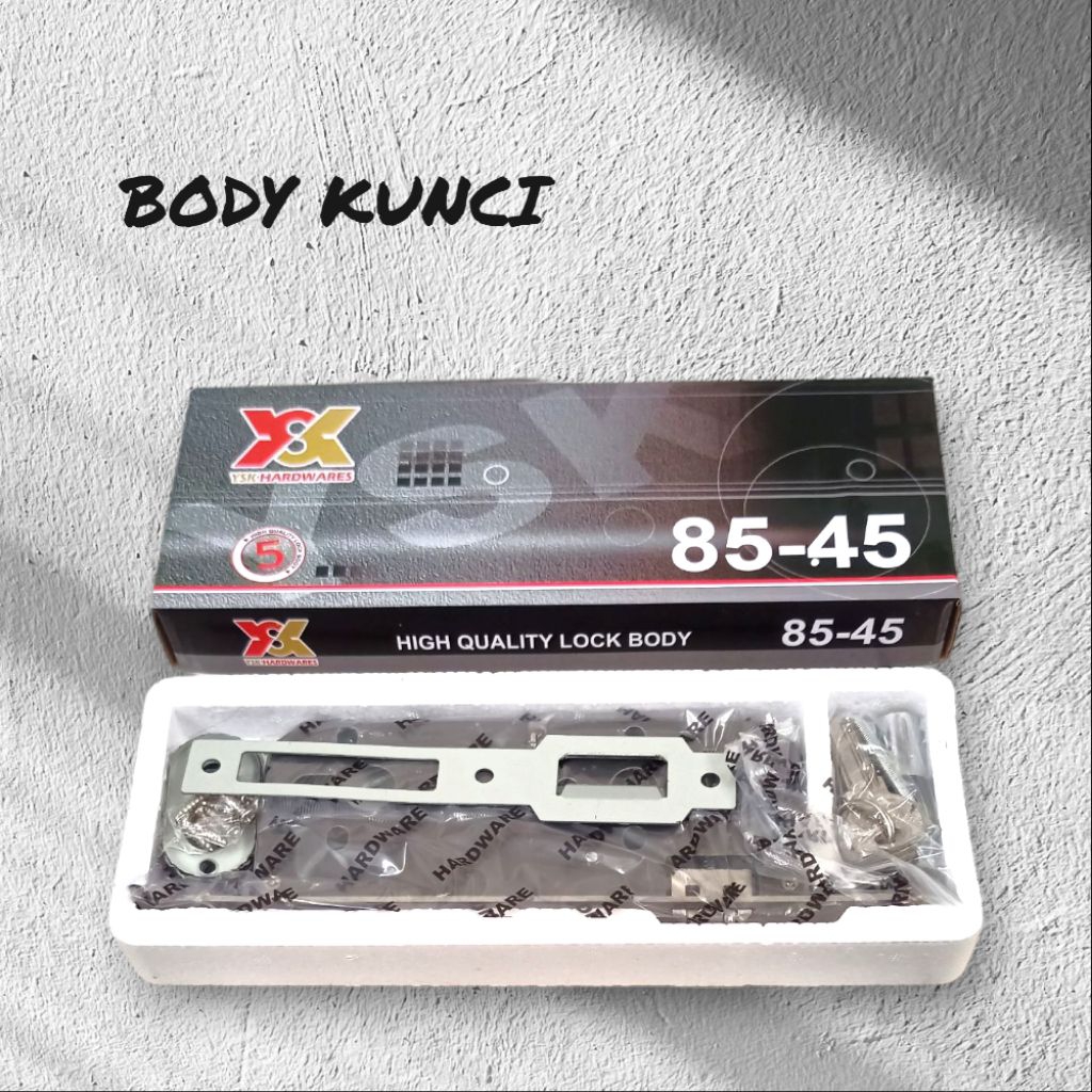 Body kunci pintu rumah / Body kunci rumah 2 pintu / kunci pintu kamar tidur
