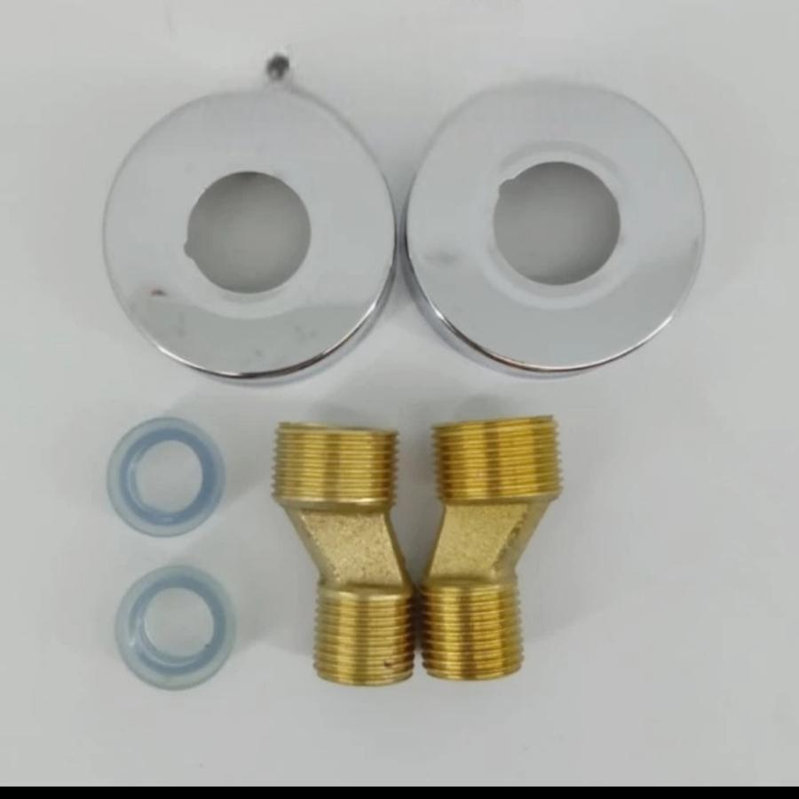nepel Z Fitting bracket nepel sambungan kran shower mixer panas dingin