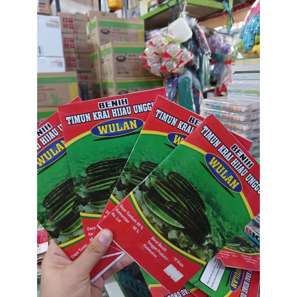 BENIH TIMUN KRAI 10GR , BENIH KRAI , KRAI WULAN 10GR