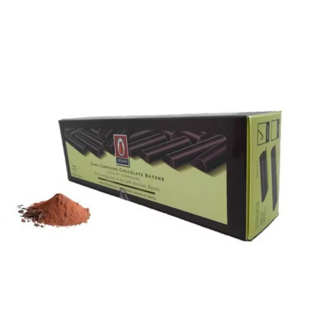 

Tulip Dark Compound Chocolate Batons 1.5 kg – Coklat Batangan Premium Siap Pakai