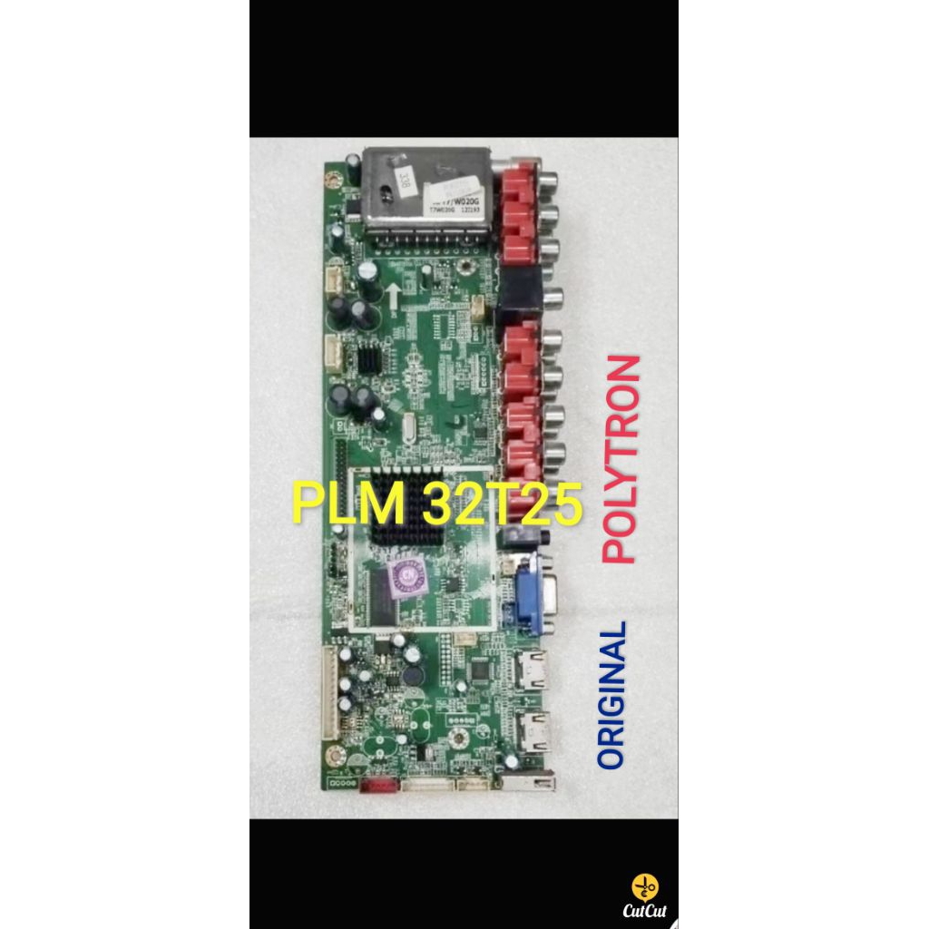 MB Mainboard Motherboard Mobo Modul Mb Mesin TV LCD POLYTRON PLM32T25 PLM32T25