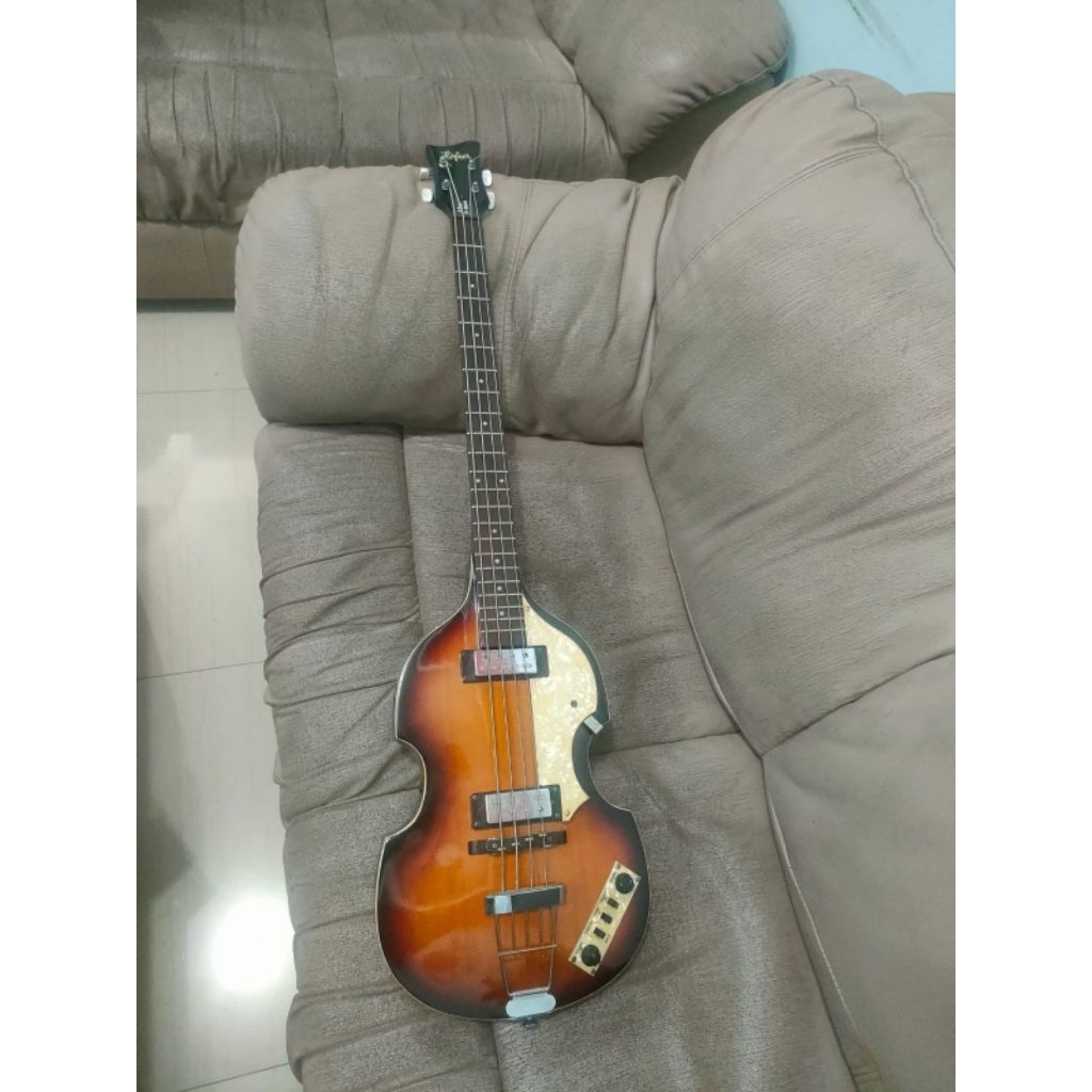gitar bass hofner violin mulus, normal lancar jaya