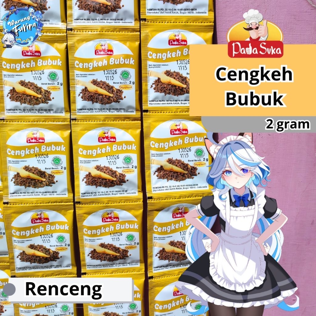 Padasuka Cengkeh Bubuk Sachet 2gr | Renceng