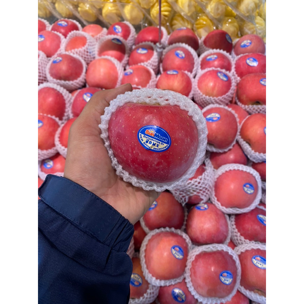 

Apel fuji banyak air / apel bagus untuk jus / apel garing manis fuji jumbo 1kg