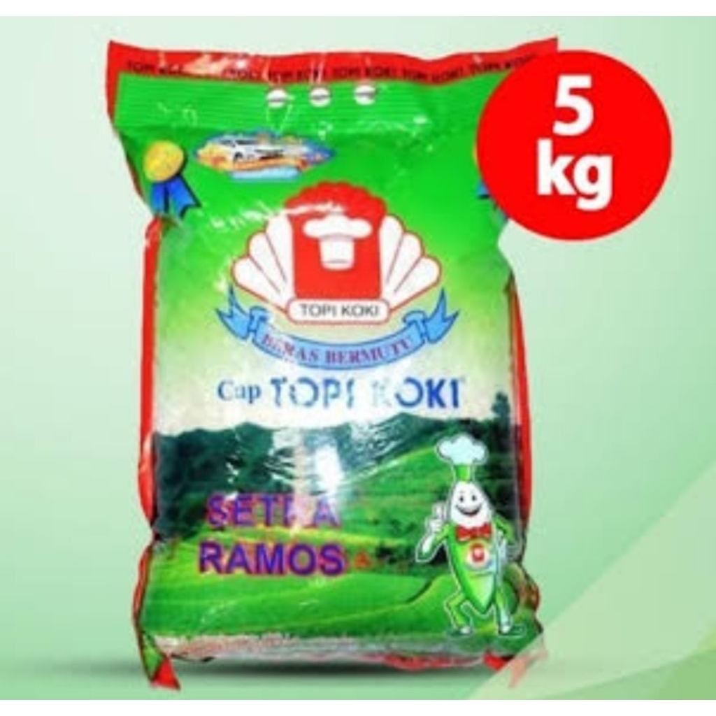 

beras cap topi koki 5kg