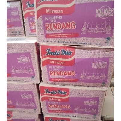 

1 dus isi 40 pics indomie goreng rendang