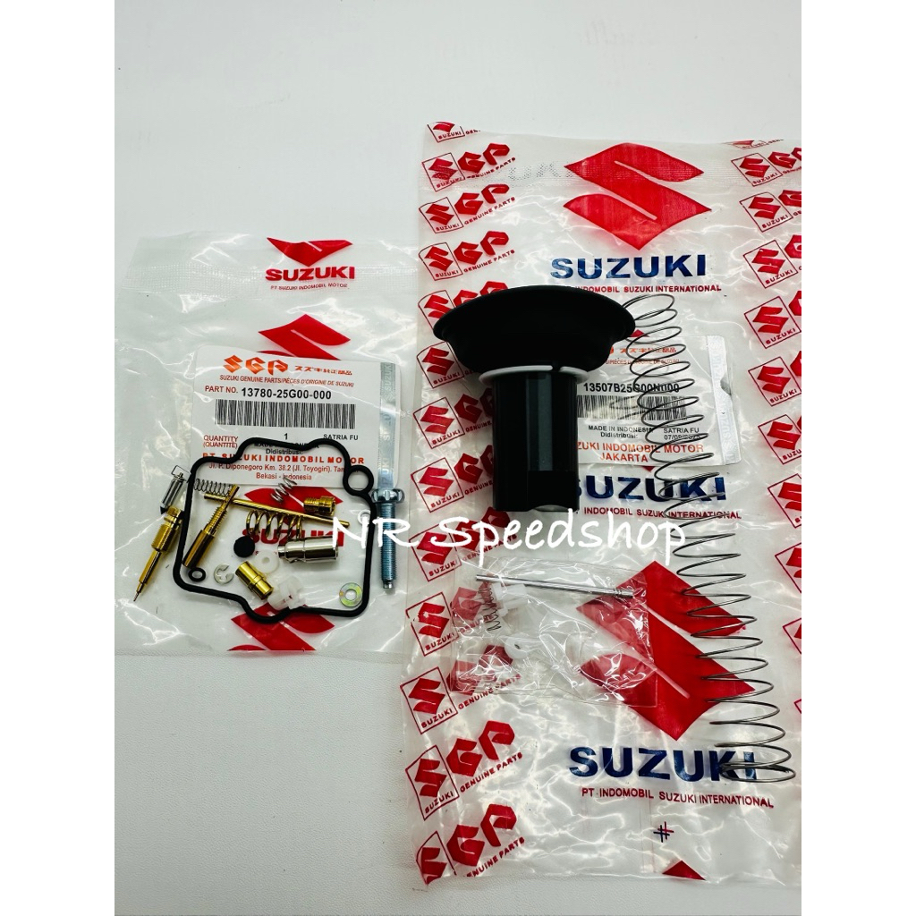 Repair Kit Reparkit + vakum Suzuki Satria Fu 150 karbu original vakum Satria Fu karet vakum Satria F