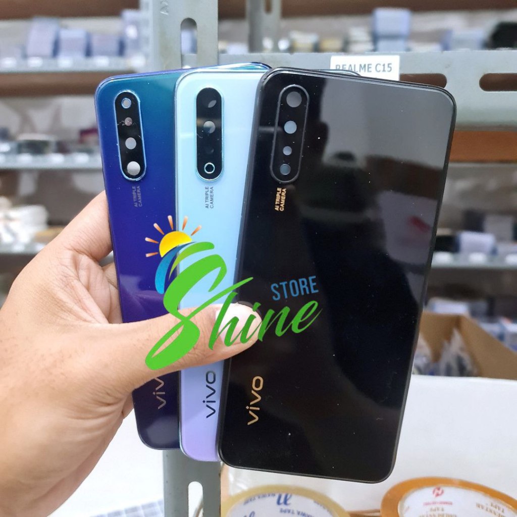 Casing Housing HP Vivo S1 1907 Backdoor + Bezel Bekdor Tutup Belakang Kesing