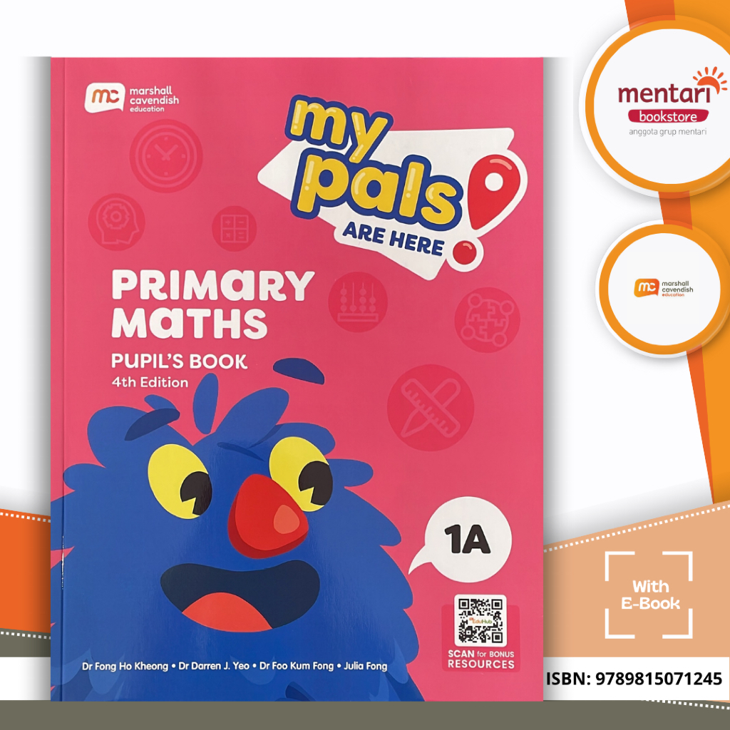 My Pals Are Here Mathematics Pupil’s Book / Workbook Level 1A–5B | Singapore Math Marshall Cavendish
