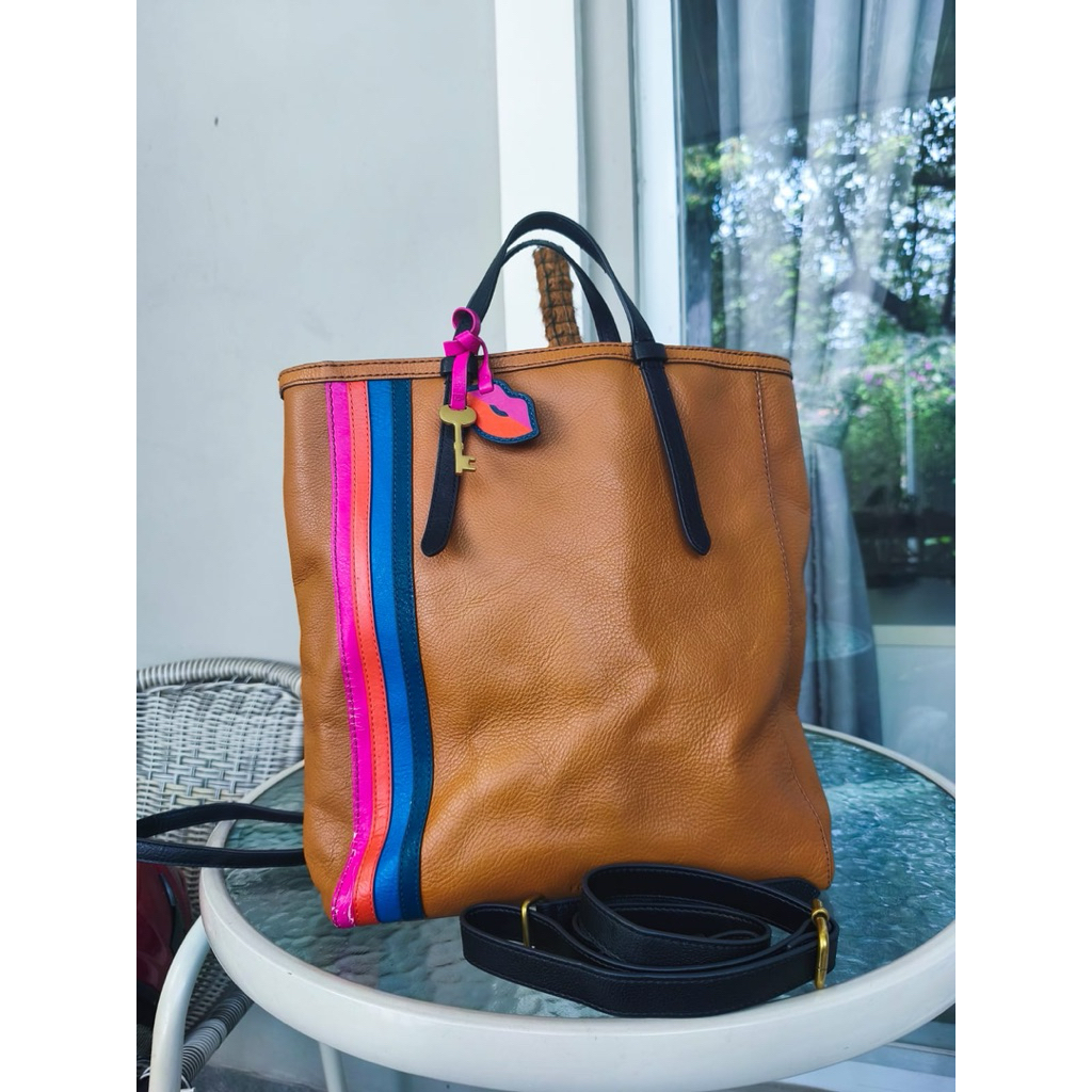 Fossil Camilla Backpack Colorful Stripes (Second)