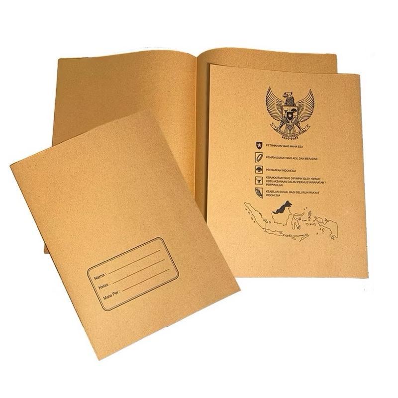 

Sampul Buku Tulis Kertas Coklat Nama Uk KWARTO Uk Buku Biasa ( isi 20 Lembar / 1 Pack)