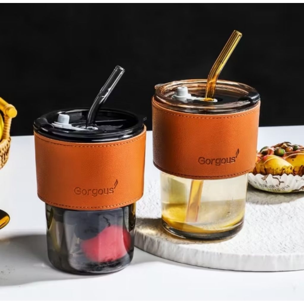 Gelas Gorgeous Tumbler Cup Aesthetic Souvenir Gelas Minum Kaca