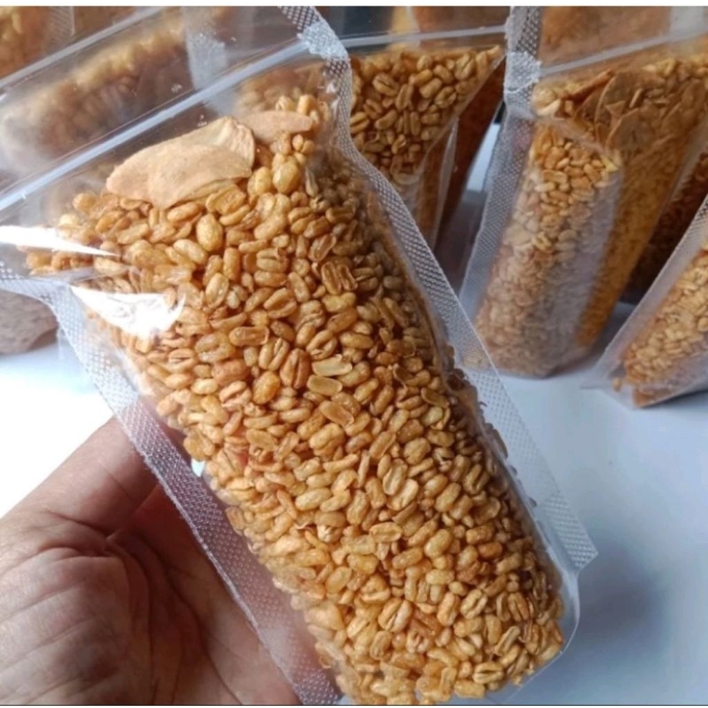 

Kacang Hijau Goreng Renyah Gurih 65gr | Snack Kriuk Asin Enak Murah