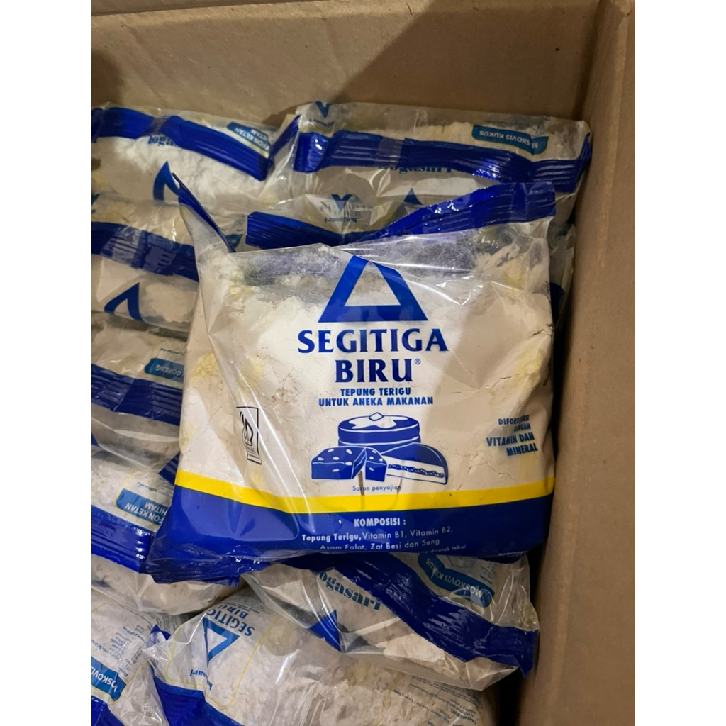 

Tepung Segitiga Biru Kemasan 500gram