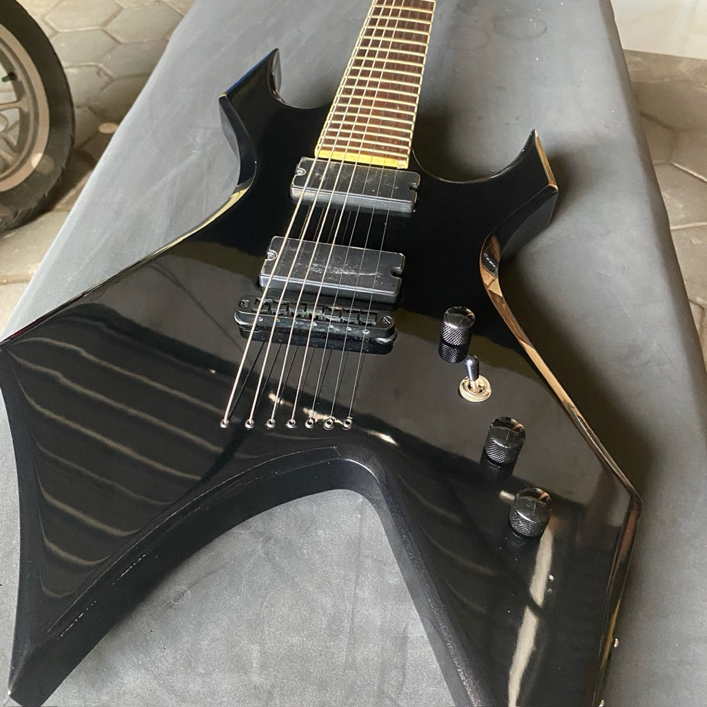 Guitar bc rich 7setring pasip