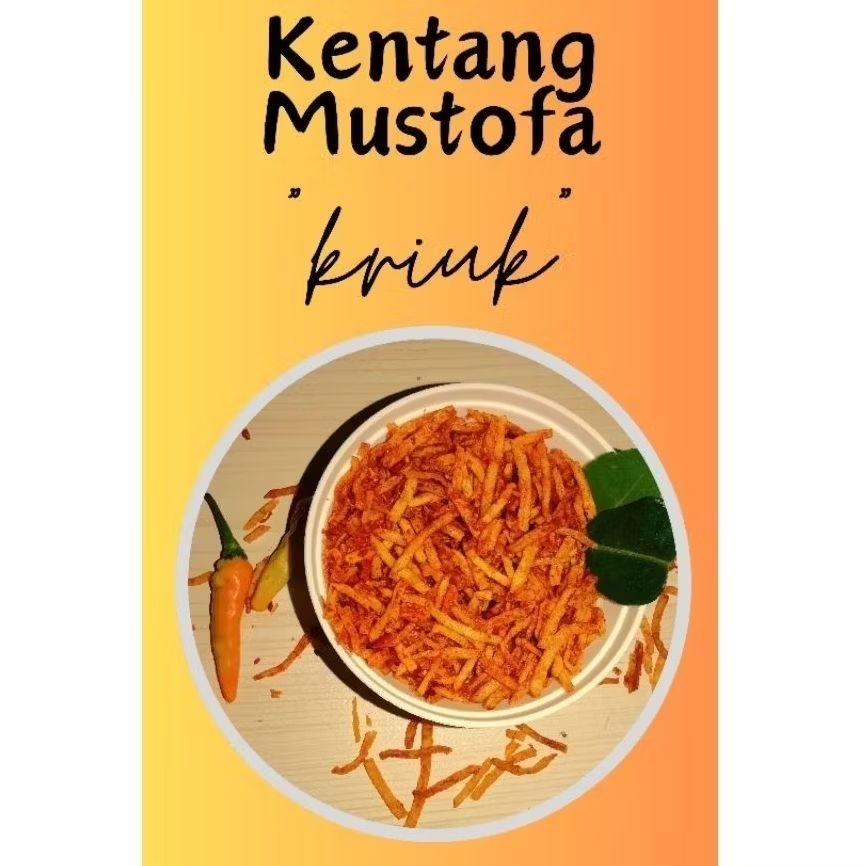 

Kentang Mustofa Pedes Manis 200gr
