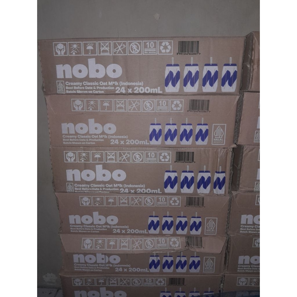 

Nobo susu oat milk straw 24 ×200ml