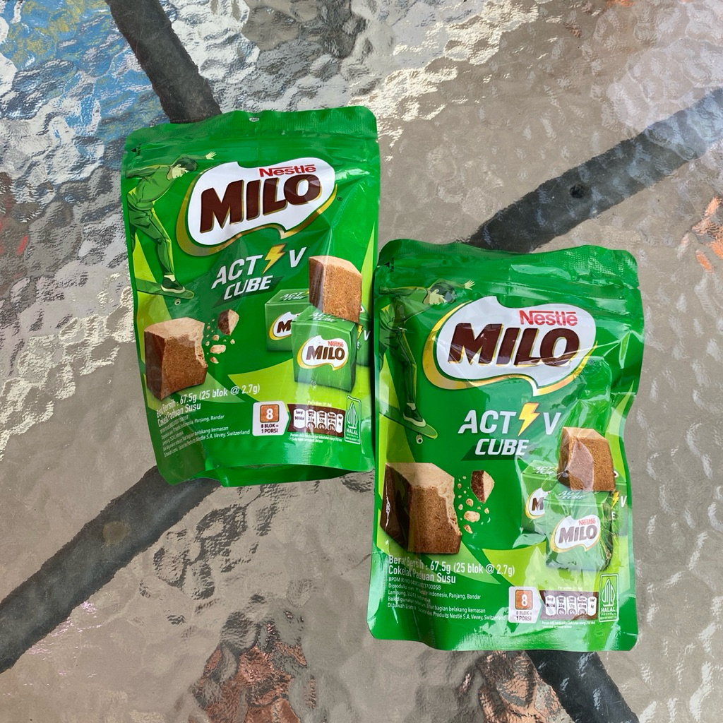 

Milo Active Cube Kemasan 67.5 gram Isi 25 Blok Enak & Murah
