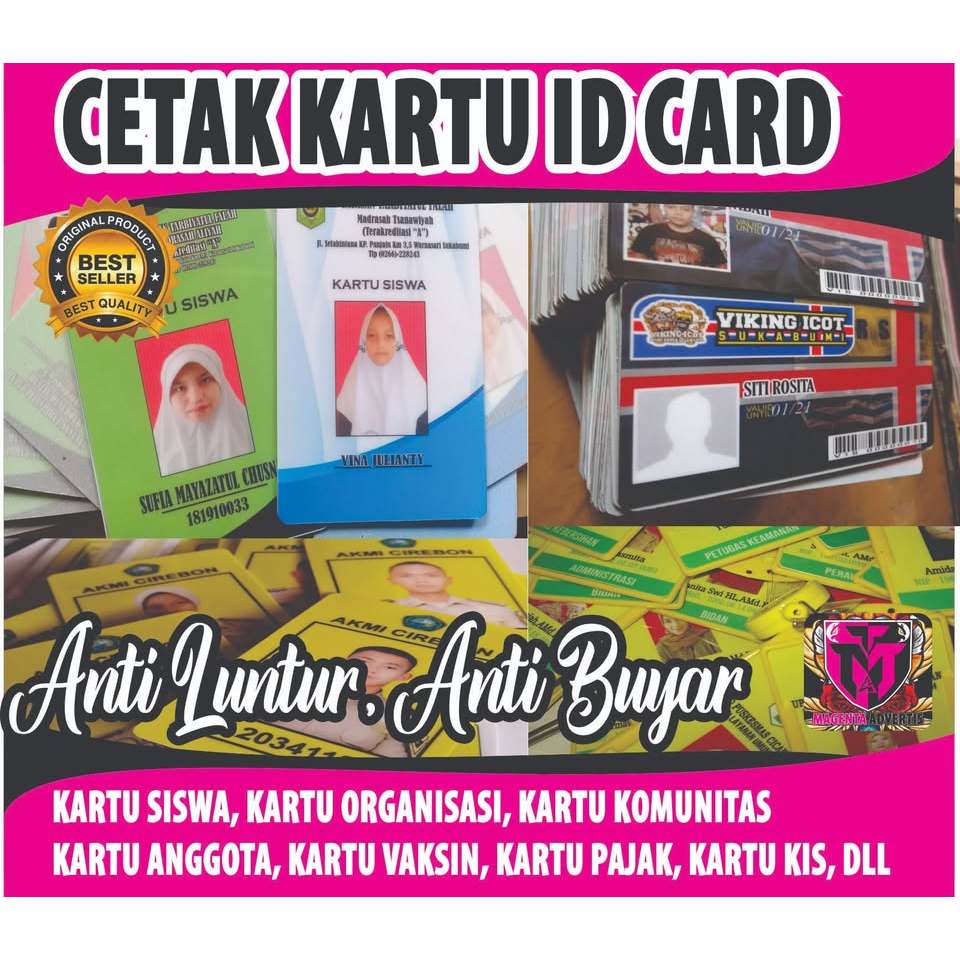 

KTA + ID CARD + KARTU PELAJAR + KARTU PRAMUKA