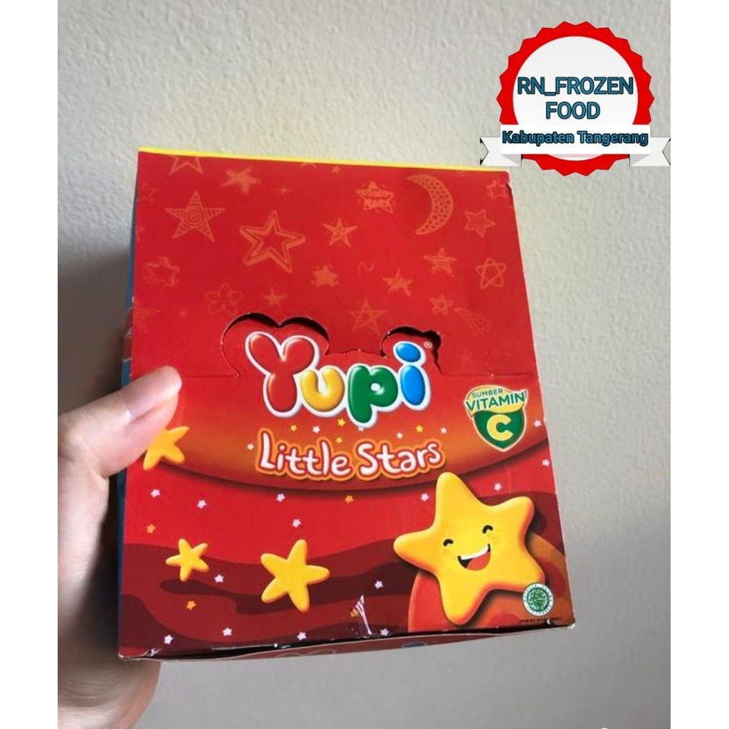 

YUPI LITTLE STAR PERMEN KENYAL | 1 BOX ISI 24's
