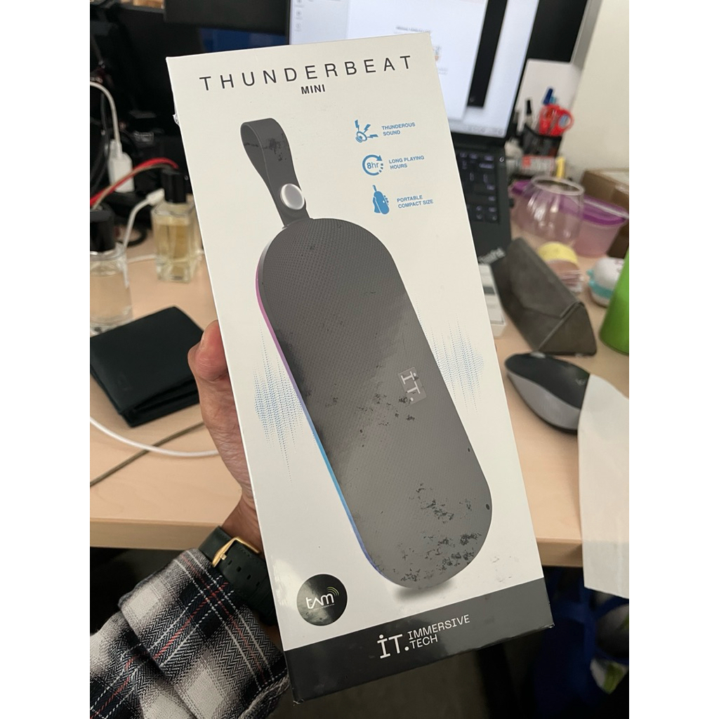 IT Tunderbeat bluetooth speaker portable