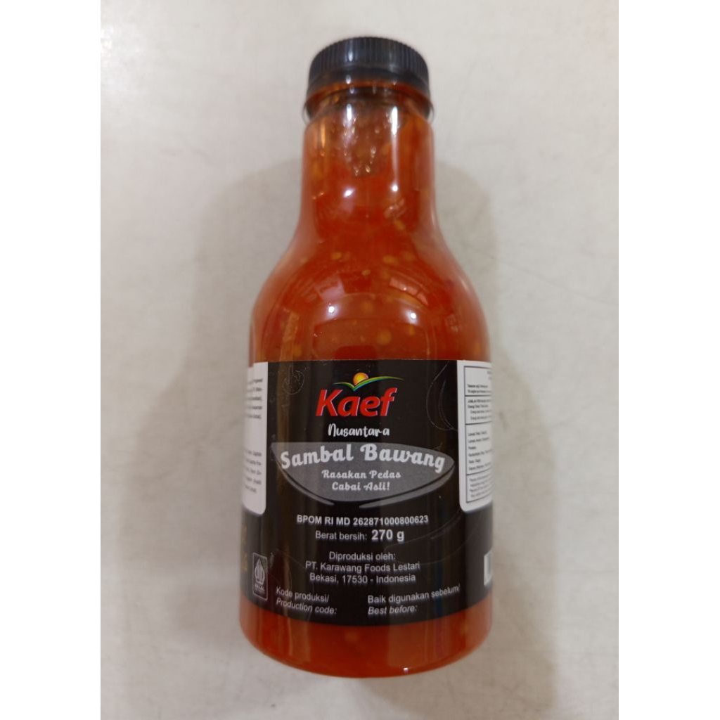 

KAEF sambal bawang 270gram