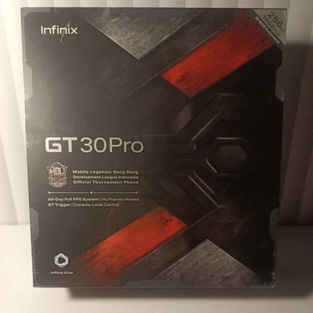 infinix GT 30 Pro Gift Box RAM 8/256 GB Dark Flare New