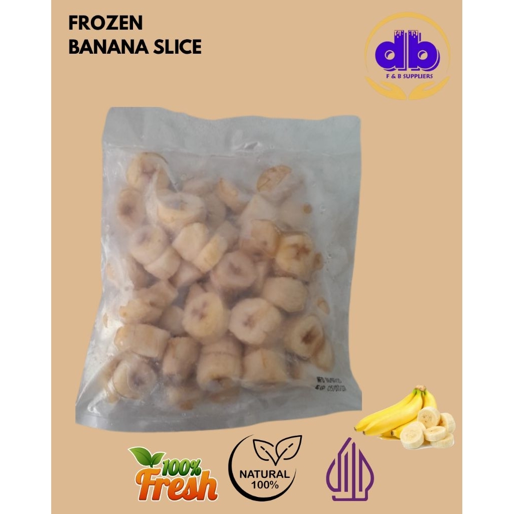 

Buah Pisang Beku | Frozen Banana 500gram
