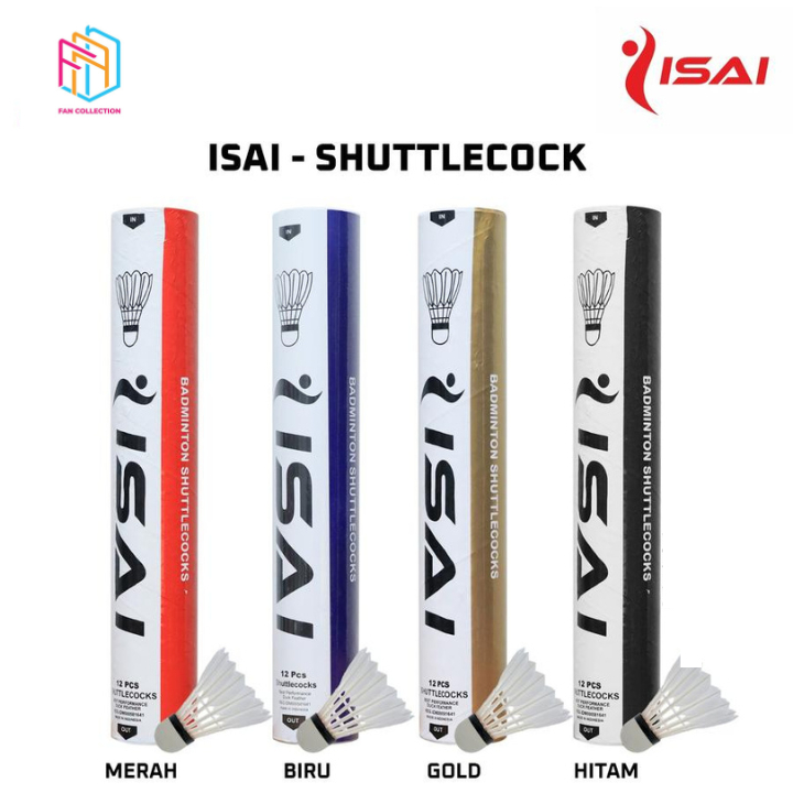 Shuttlecock Cock Badminton Kok ISAI