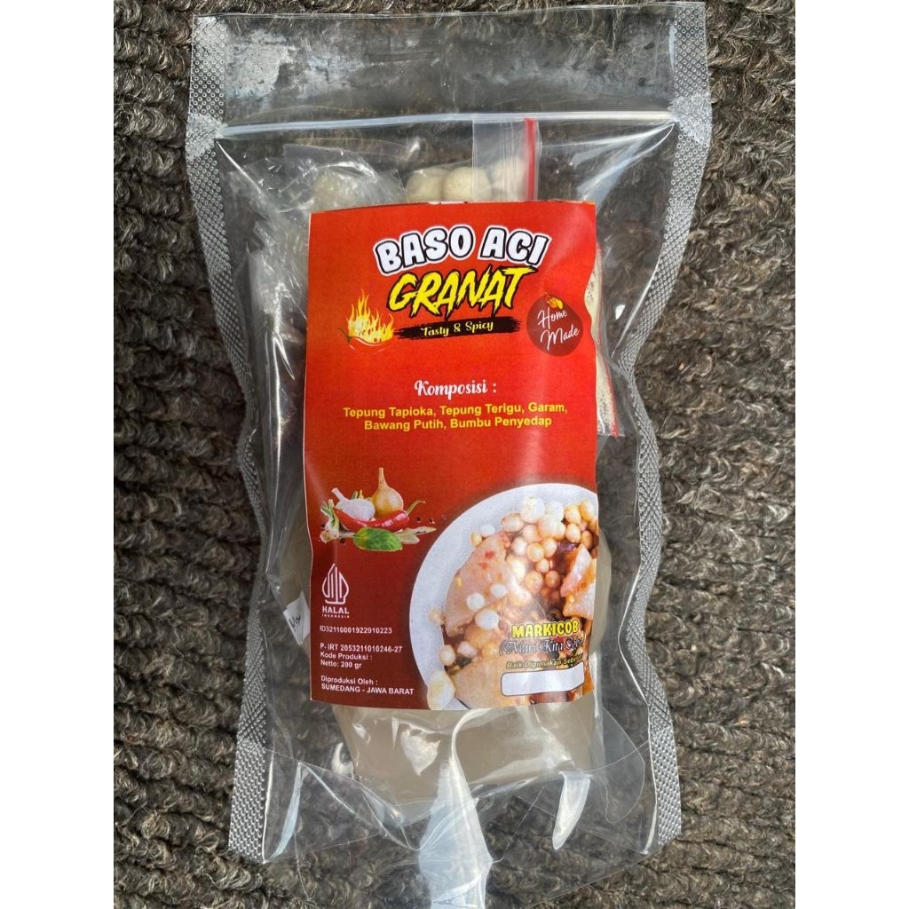 

Paket hemat bundling boci granat isi dua(ayam cincang) ukuran sedang