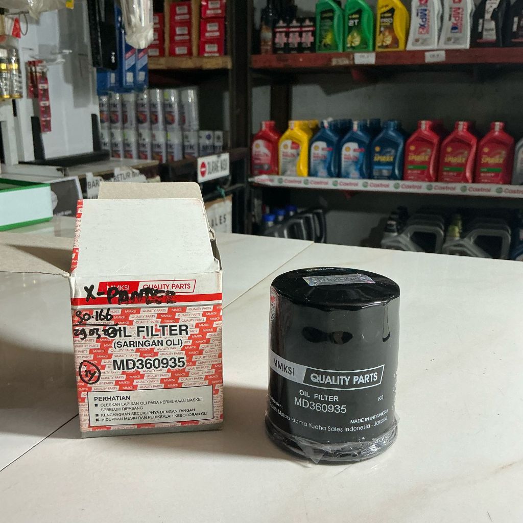 GENUINE BOX Filter Oli Oil Saringan Mobil Xpander Livina L300 Mirage Outlander Pajero Sport Triton