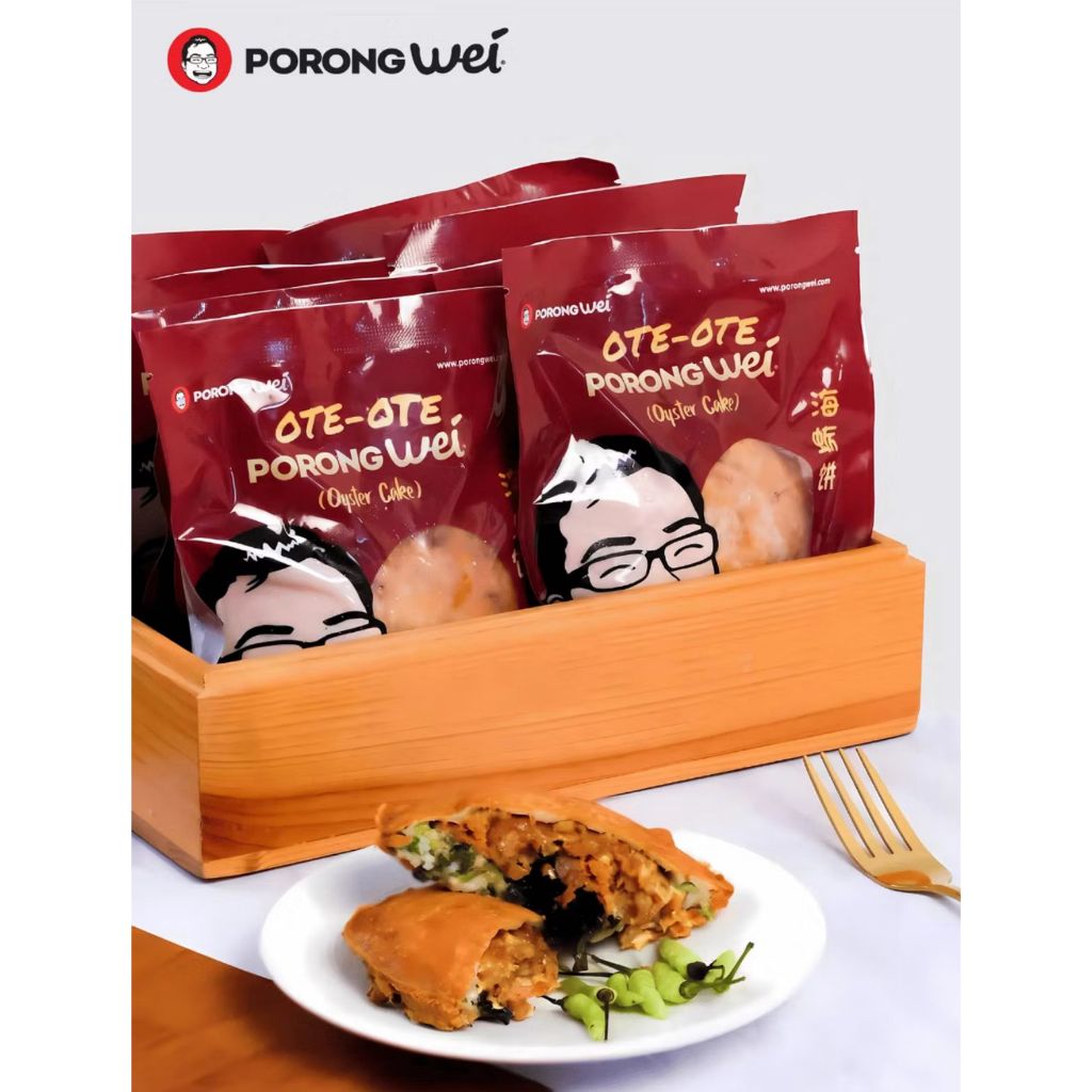

PORONG WEI- Ote Ote Pork [Kue Tiram/ Oyster Cake] Frozen Food