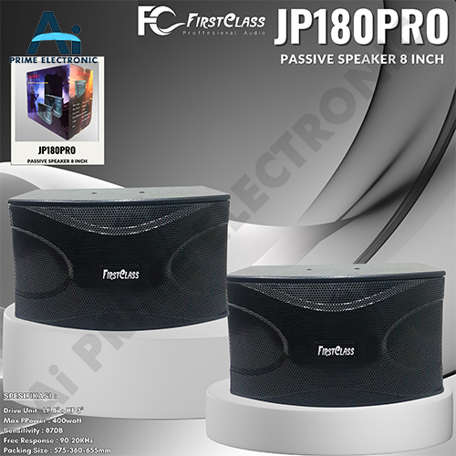 FIRSTCLASS JP180PRO JP 180 PRO Speaker Pasir 8 Inch Speaker Karaoke