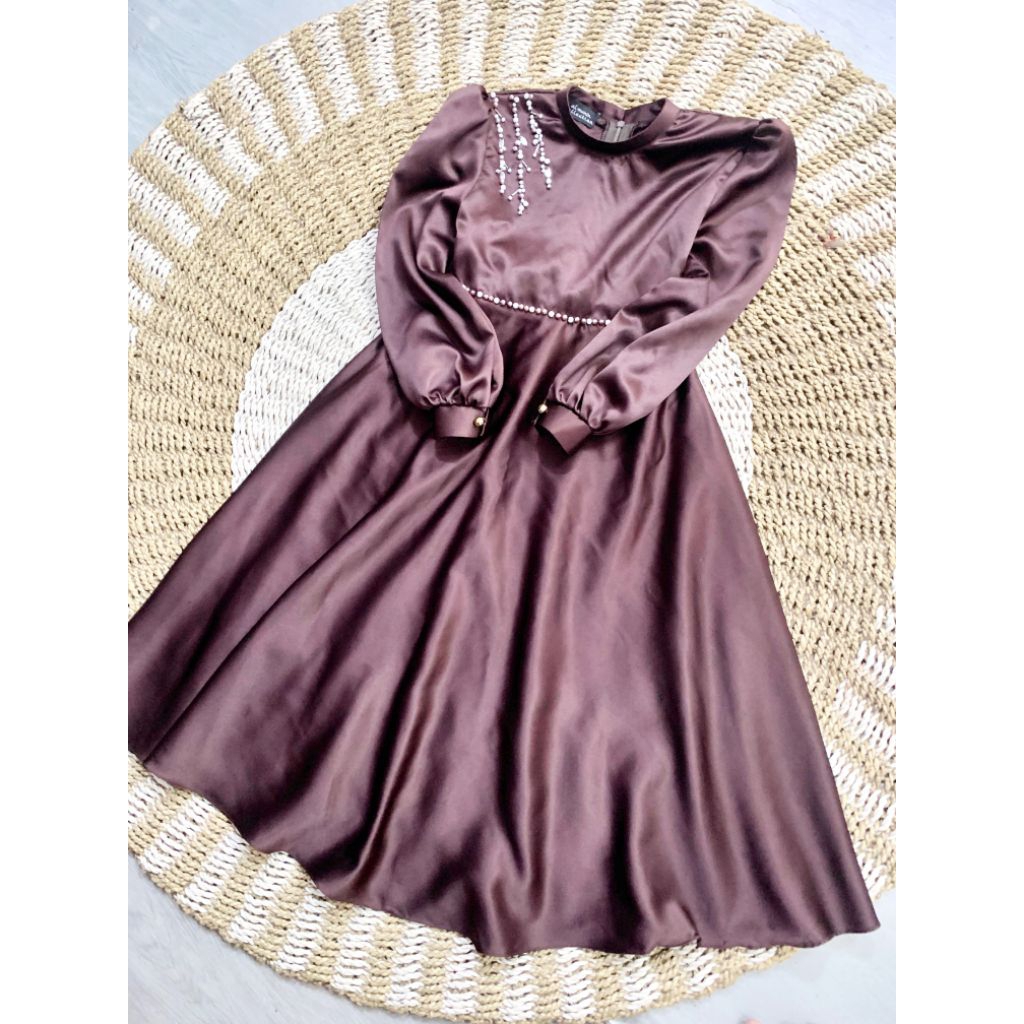 Naumi dress _ gaun anak muslimah _ dress anak cantik