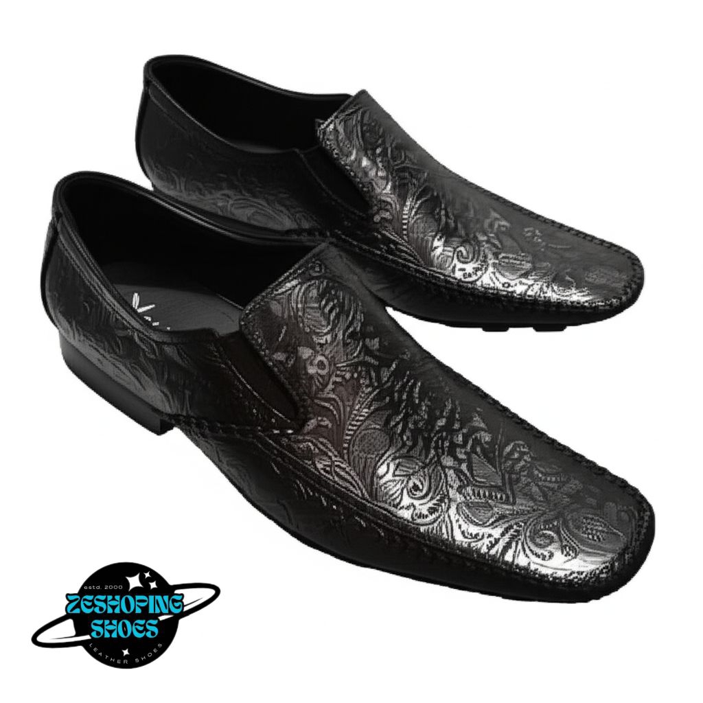 Sepatu Pria Playboy | Playboy Kulit Asli | Pantofel Pria | Pantofel Cowok | Sepatu Formal | Sepatu K