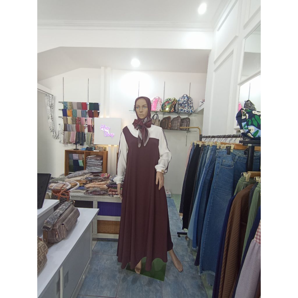 Gamis DnL Luxury Kombinasi