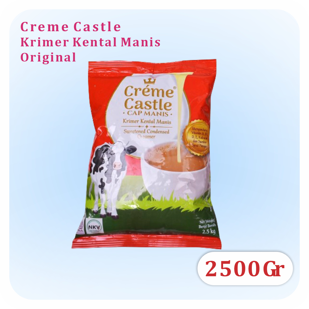 

Creme Castle Krimer Kental Manis Pouch 2,5 Kg