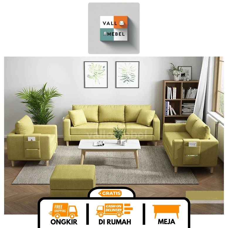 Sofa Minimalis Ruang Tamu Model Sofa 321 Terbaru