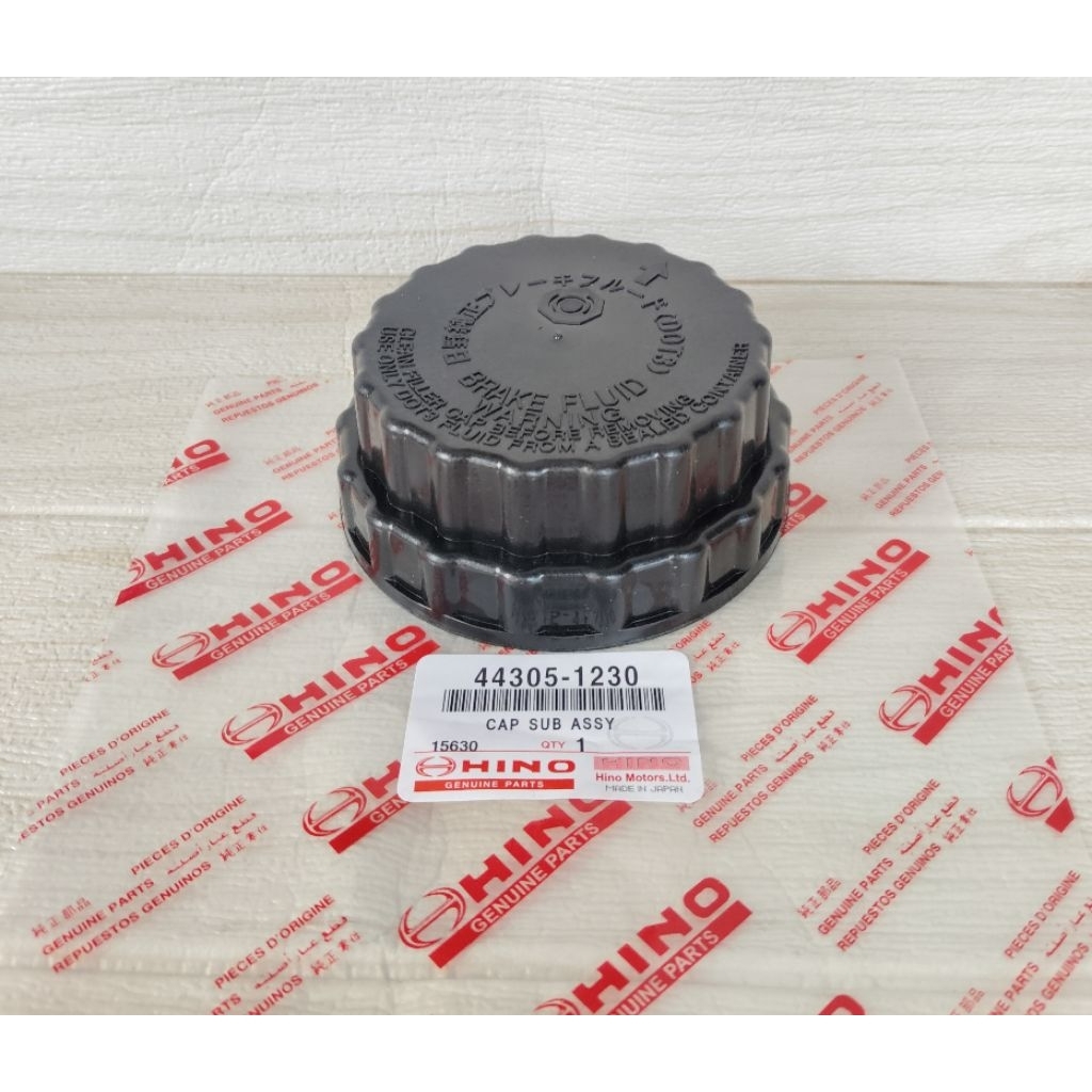 Tutup tabung minyak rem 44305-1230 cap tutup minyak rem hino lohan fm260ti