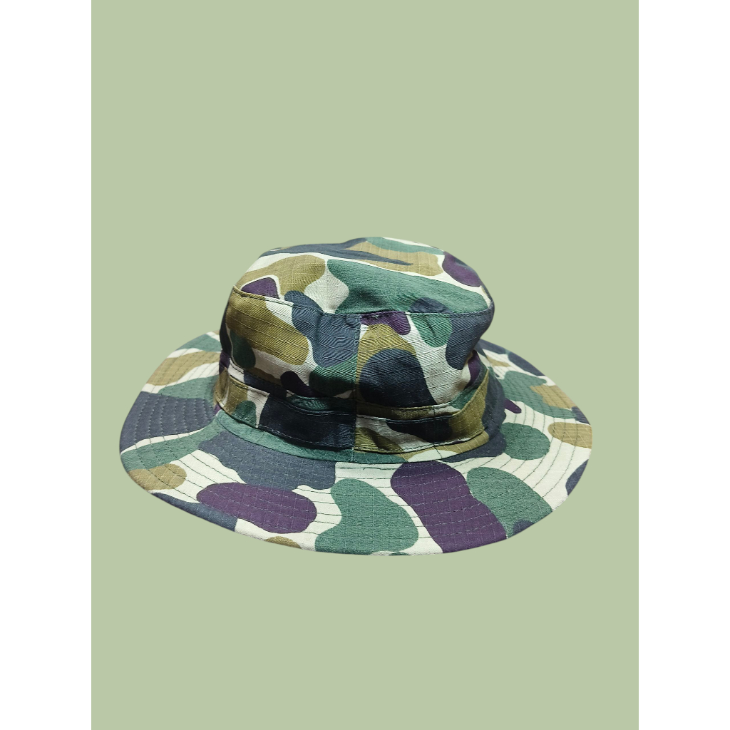 Topi Rimba Marinir KKO - Topi Rimba Loreng KKO - Topi Gunung - Topi Loreng Marinir