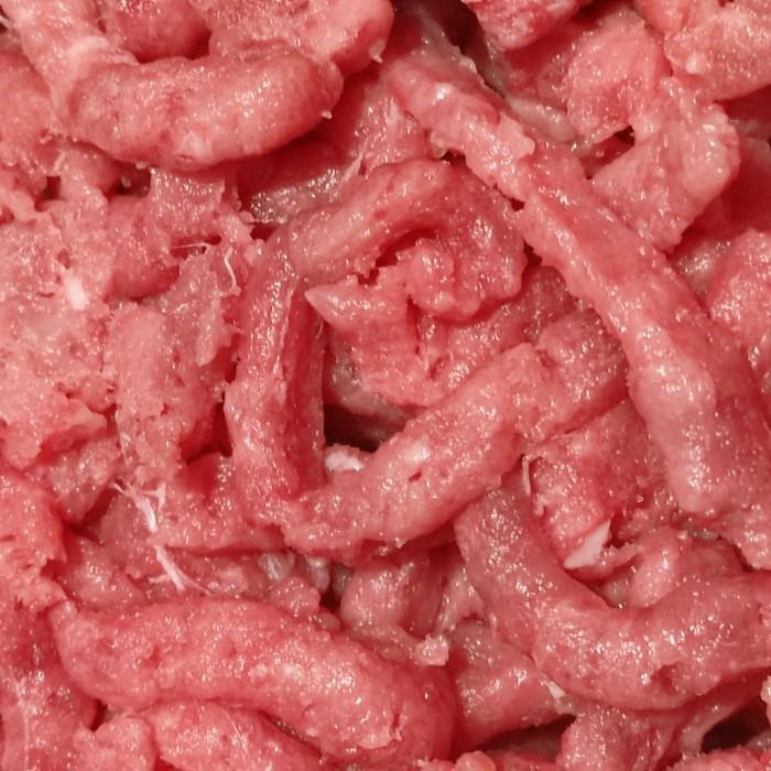 

Daging Dada Bebek Giling + jeroan 10 %(Daging dada tanpa kulit) 1 kg