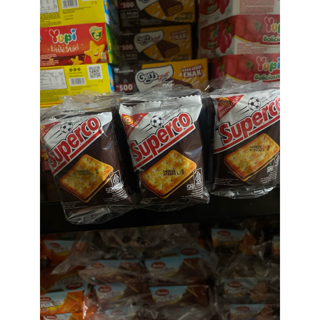 

Khong guan Superco renceng 10/18gr